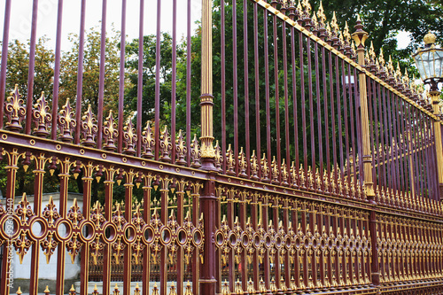 Photography Golden Fence and city lights on Hofburg Palace in Vienna