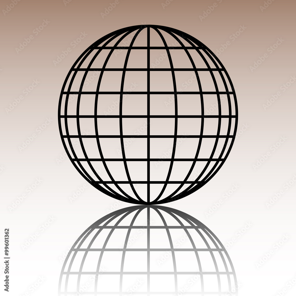 Earth Globe - Vector icon Earth Globe - Vector icon