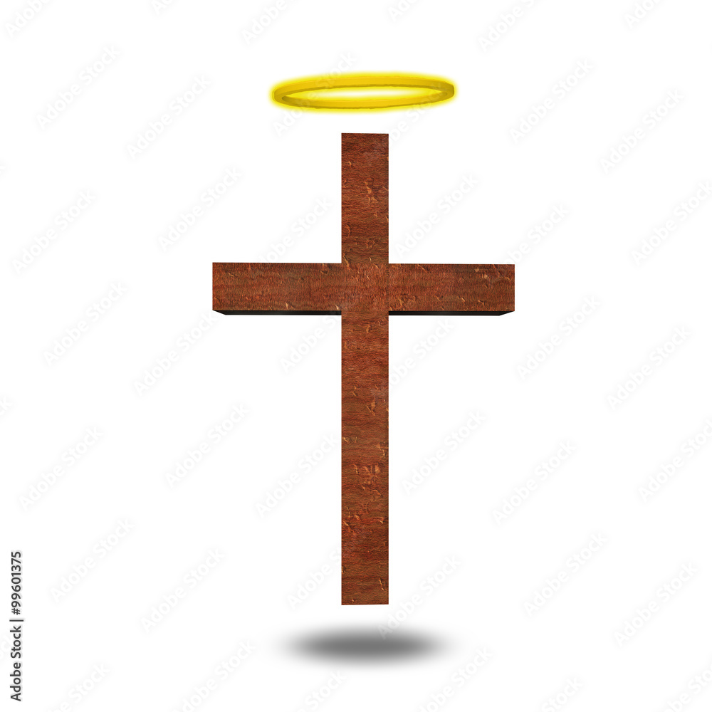 Cross with halo