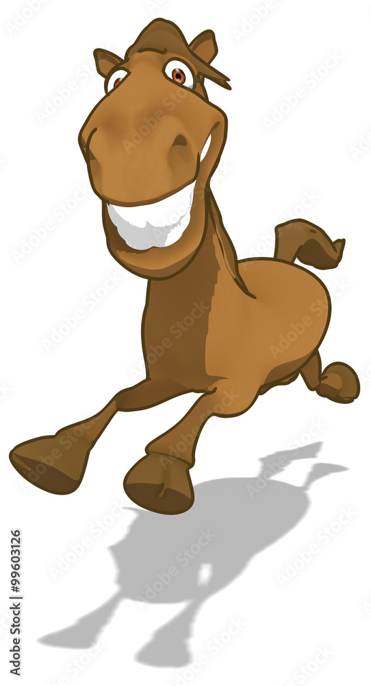 Fototapeta premium Fun horse