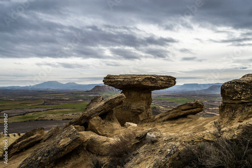 Quadro su tela High tock in Bardenas Reales