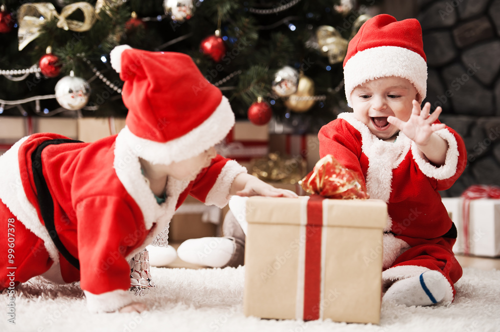 children waiting Christmas children waiting Christmas