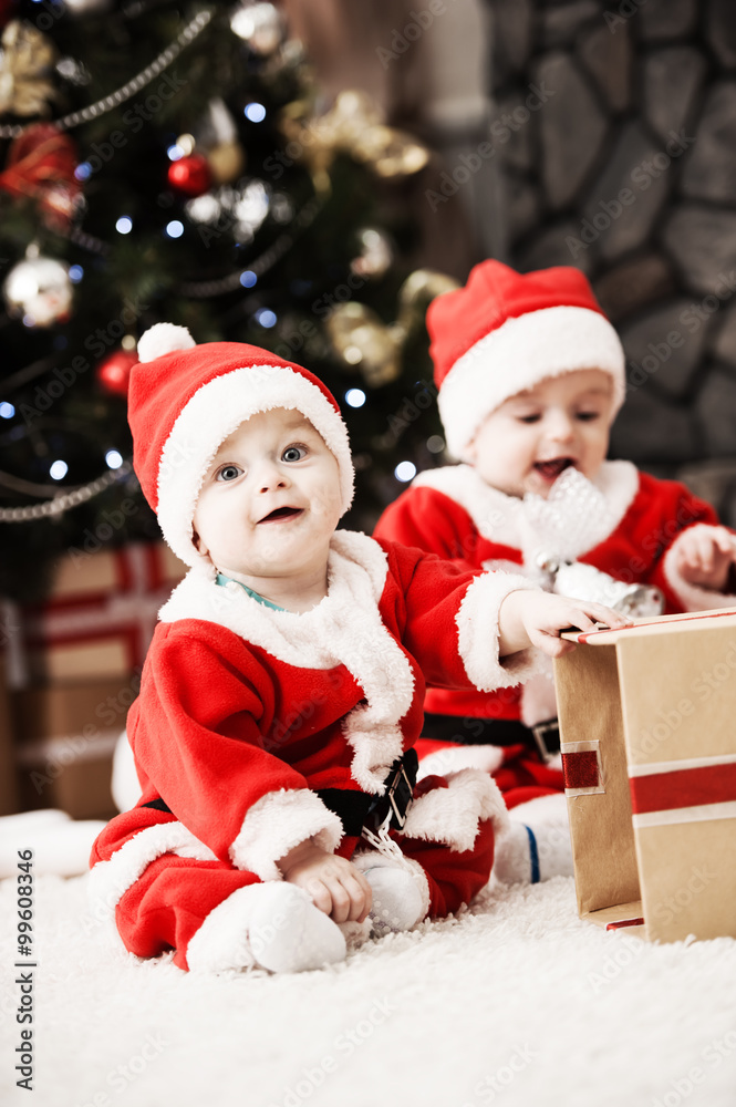 children waiting Christmas children waiting Christmas