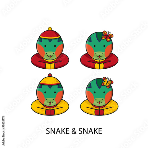 Snake Chinese Happy New Yea...