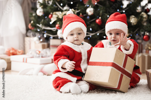 children waiting Christmas © Vasilev Evgenii