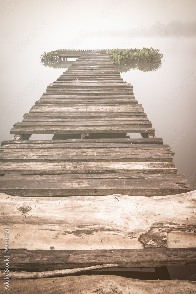 Obraz premium wood pier