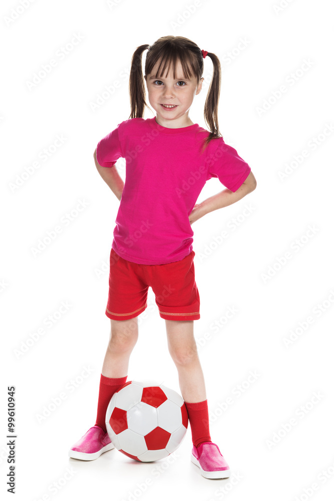 Beautiful gir with a ball. Beautiful gir with a ball.