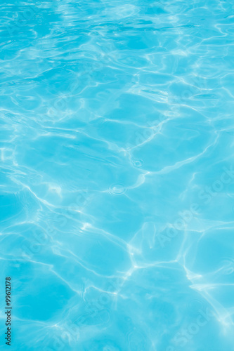 texture of water in the swimming pool © wasanstock