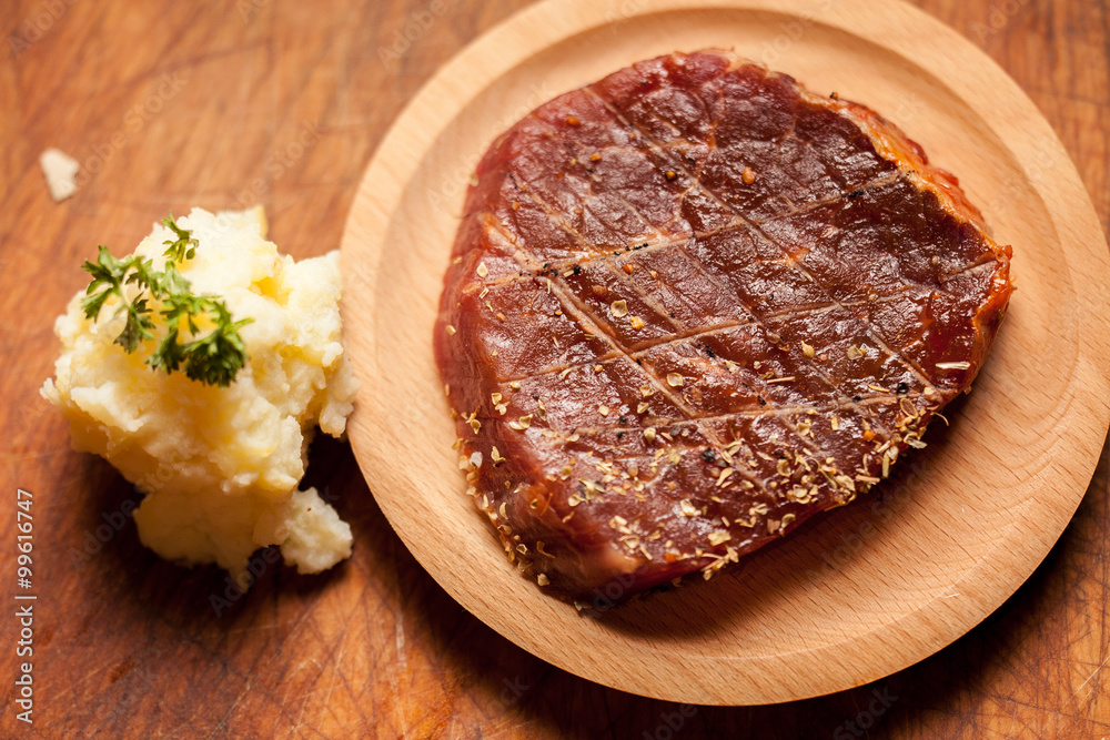 Obraz premium Raw beef