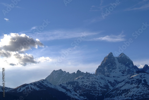 Georgia mountains in summer time