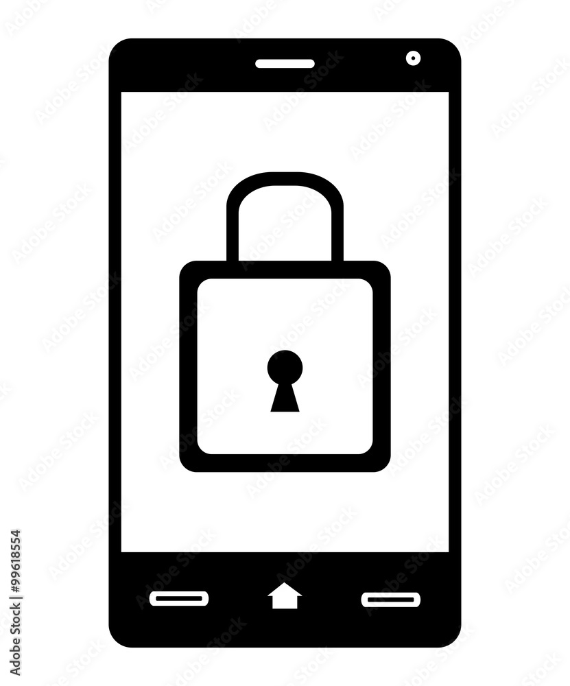 Smartphone With Lock Smartphone With Lock