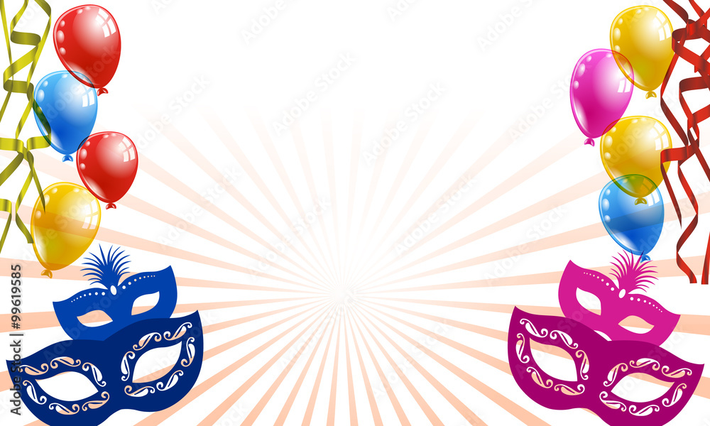 Karneval - Vorlage Stock Vector | Adobe Stock