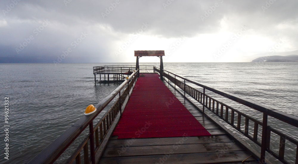 Obraz premium Lake Ohrid, macedonia