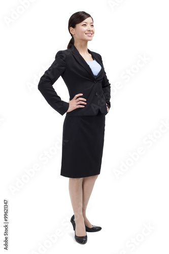 Portrait of young businesswoman