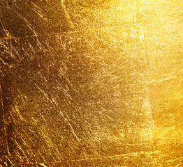 gold foil background texture.