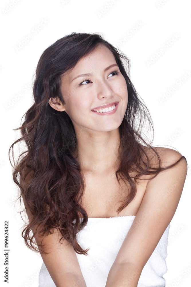 Portrait of a Happy Beautiful Young Woman Portrait of a Happy Beautiful Young Woman