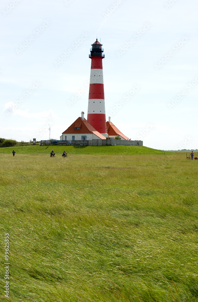 Westerhever Leuchtturm - Nordsee Westerhever Leuchtturm - Nordsee