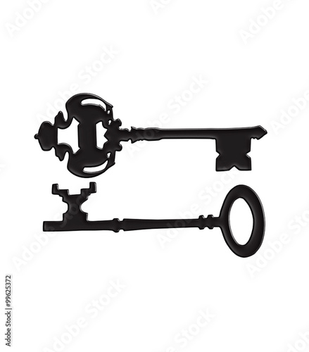 2 old keys 
