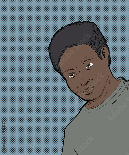 Handsome Young Black Man