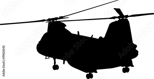 a transport helicopter 