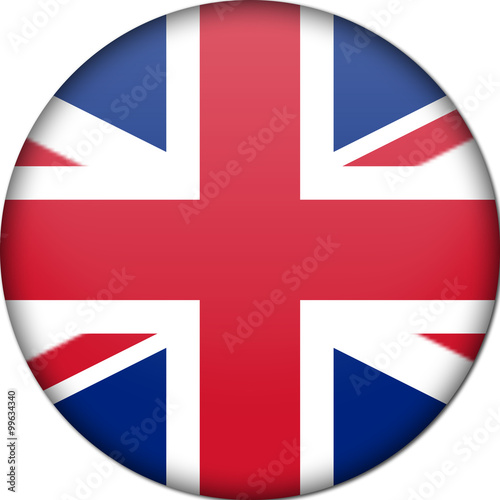 Union Jack British badge icon
