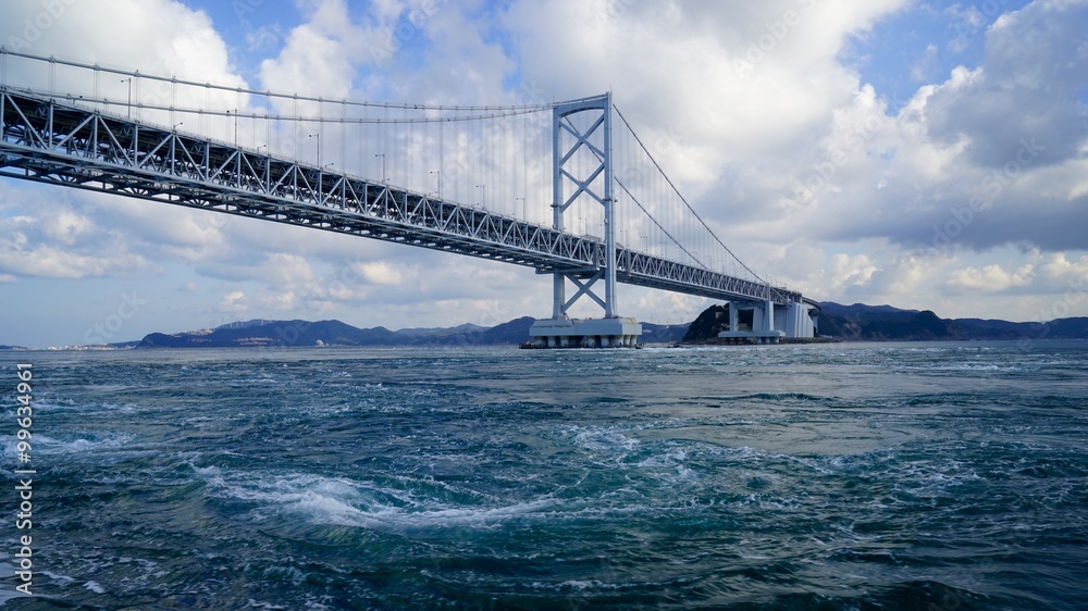 Fototapeta premium 大鳴門橋と鳴門海峡