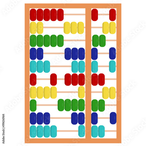 Colorful abacus toy