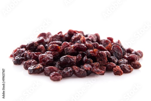 Sweet dehydrated red blueberry