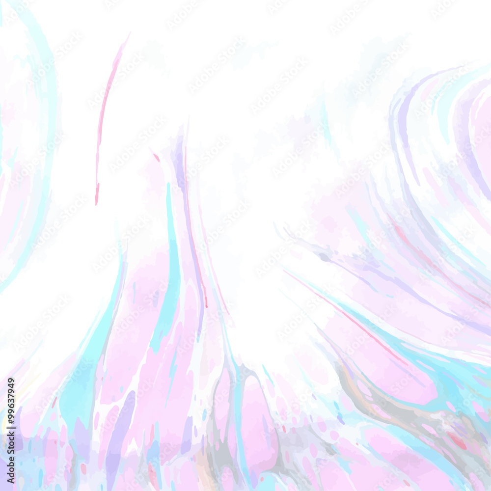 Obraz premium Vector abstract ebru