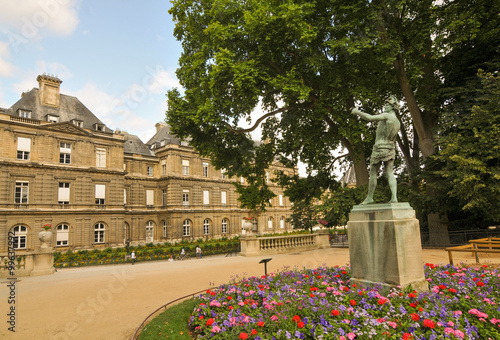 Luxembourg Garden(Jardin du Luxembourg) in Paris, France photo