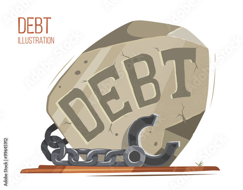 Big debt stone