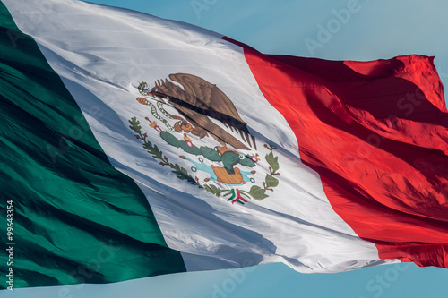 Obraz na płótnie mexican flag red white and green
