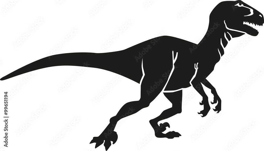 Fototapeta premium Dinosaur deinonychus