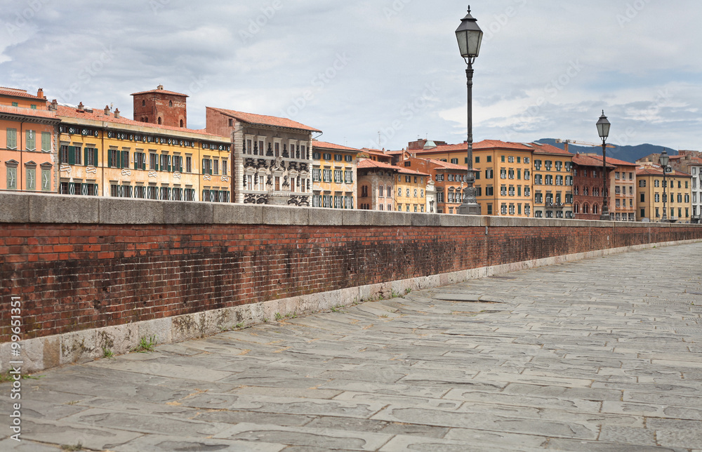 Pisa city landscape