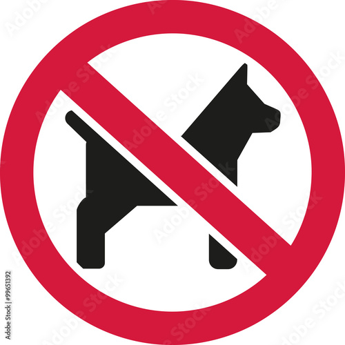 No dogs allowed