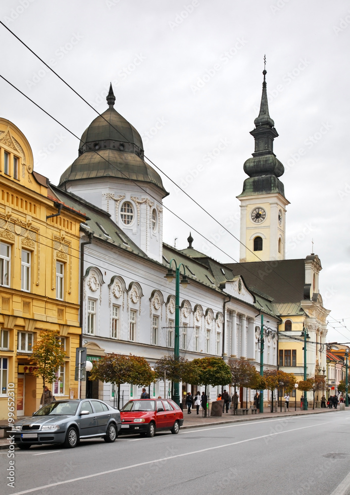 Obraz premium Church of St. John the Baptist in Presov. Slovakia