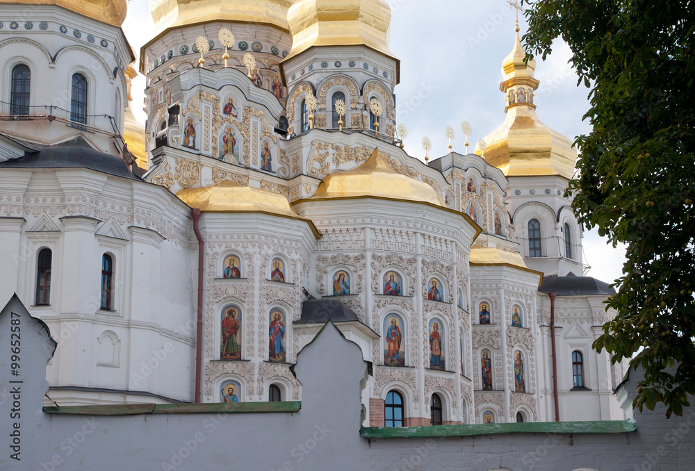 Kiev-Pechersk Lavra, the fragment of Dormition Cathedral