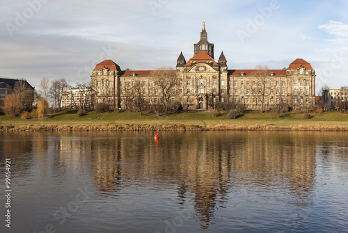Государственная канцелярия Саксонии. Дрезден. Германия.