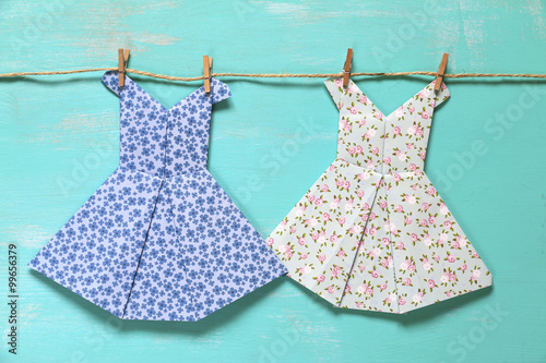 Origami dresses