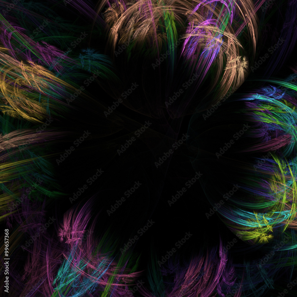 Abstract fractal background Abstract fractal background