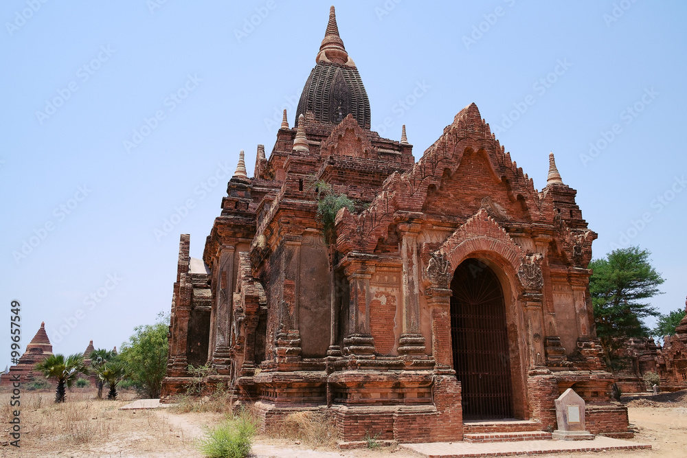 Ancient Buddhist Temple in Bagan