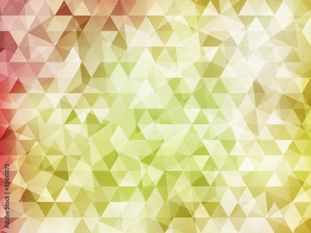 Abstract  mosaic polygon vector eps 10 background colorful