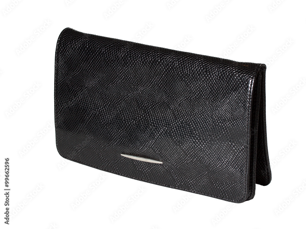 Naklejka premium A black woman handbag clutch