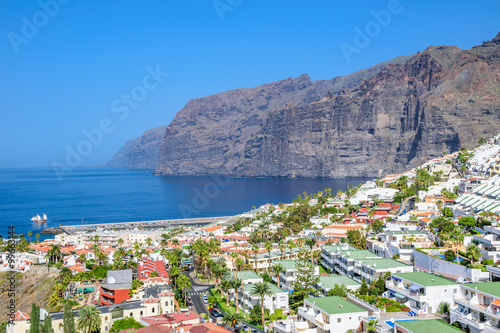 City of Los Gigantes in Tenerife, Canary Islands, Spain © tomikk