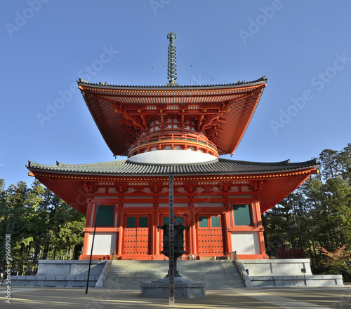 高野山 壇上伽藍の根本大塔