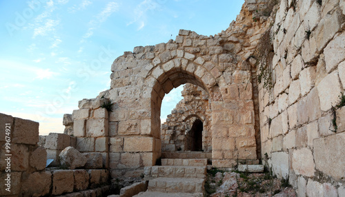 Inside Beaufort Crusader Fort Ruins