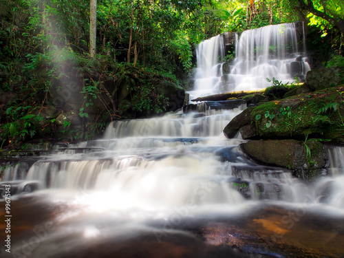 Mundang waterfall, a beautiful waterfall in Thailand