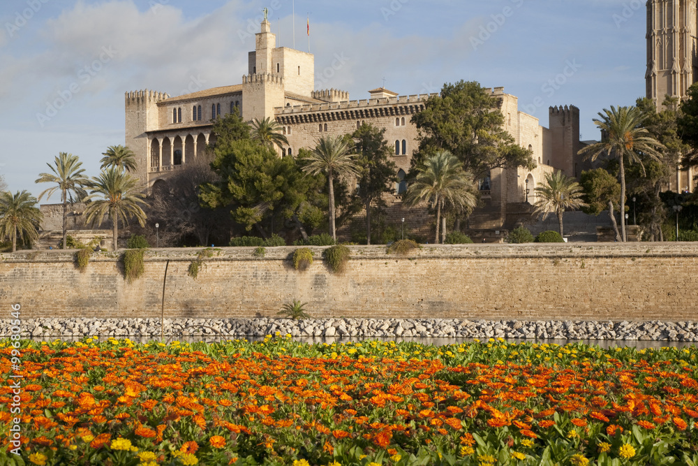 Almudaina Palace; Palma de Mallorca; Spain