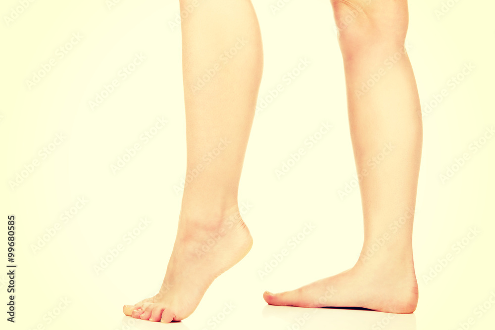 Healthy female feet. Healthy female feet.