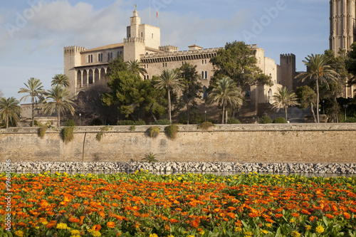 Almudaina Palace; Palma de Mallorca; Spain photo